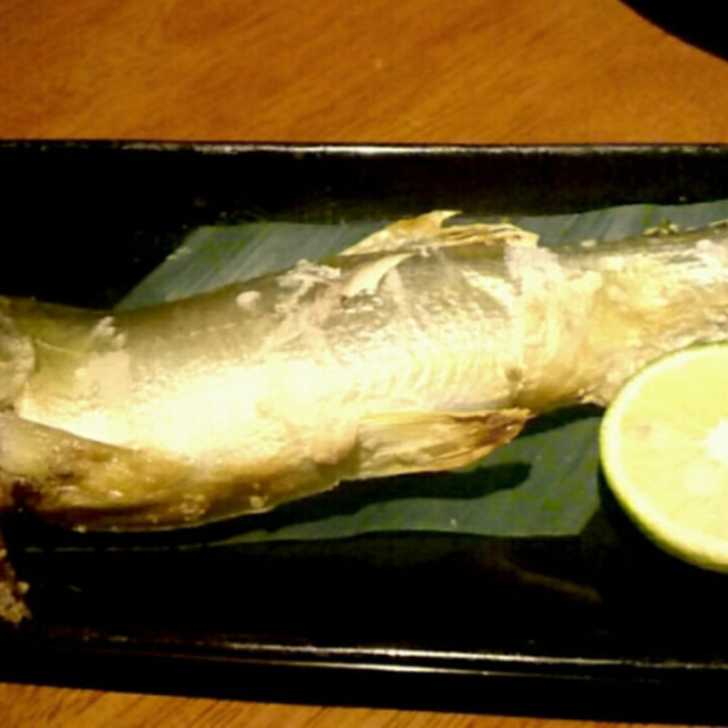 子持ち鮎の塩焼き(旬菜 てる)