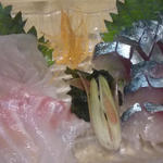 石垣鯛と釣り鯖(旬菜 てる)