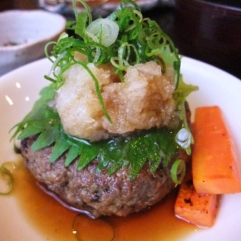 ハンバーグ定食(旬菜ダイニングわか )