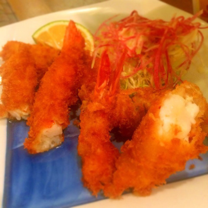 エビフライ(旬菜の森 健家)