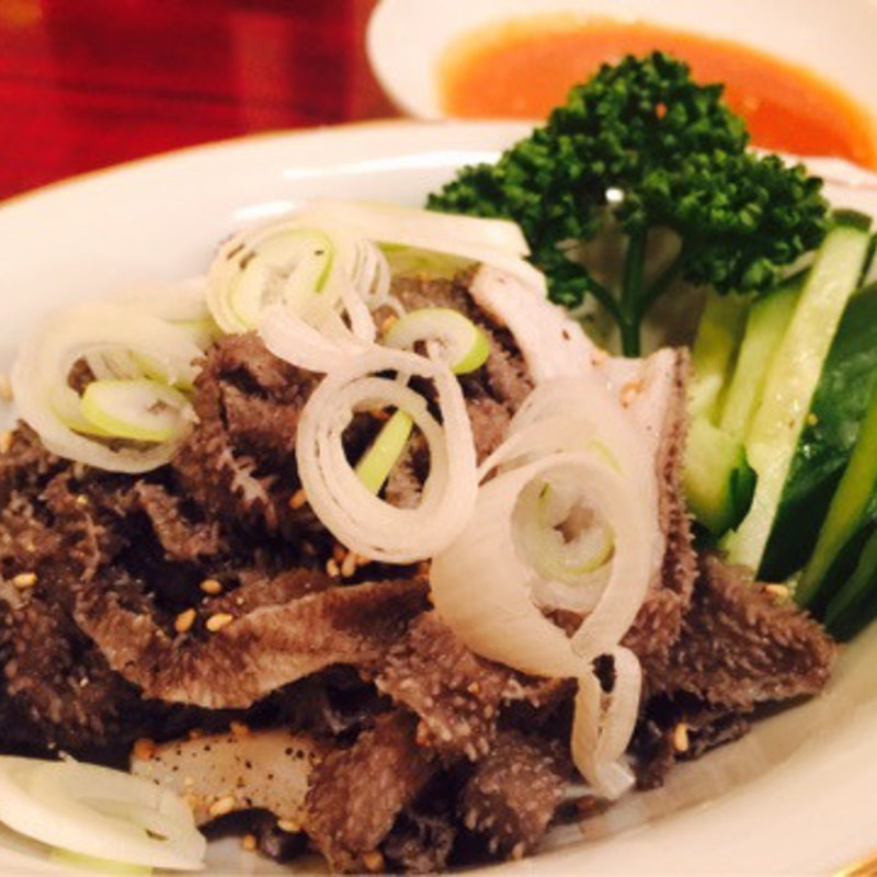 センマイ刺し(昌寿苑)