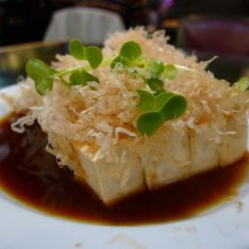 冷奴のからし添え(明ごころ南店)