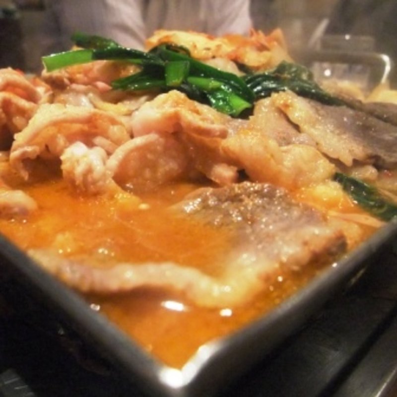 韓国風すき焼き(コリアンダイニング 明月)