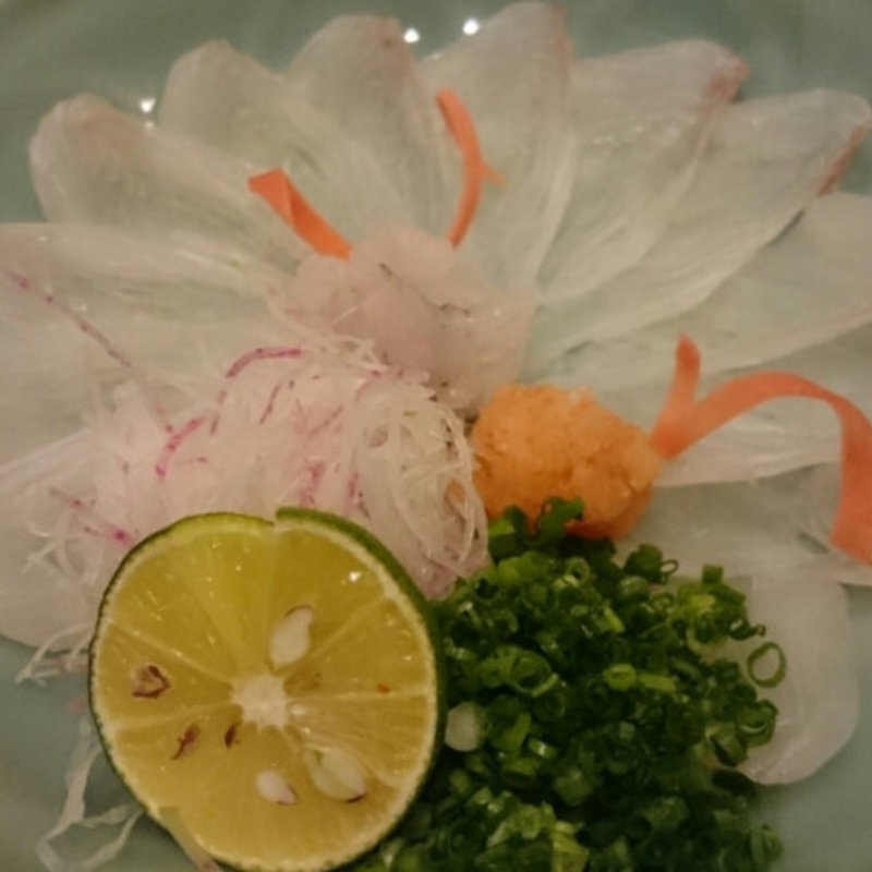 お造り(明月庵 ぎんざ田中屋 銀座本店)