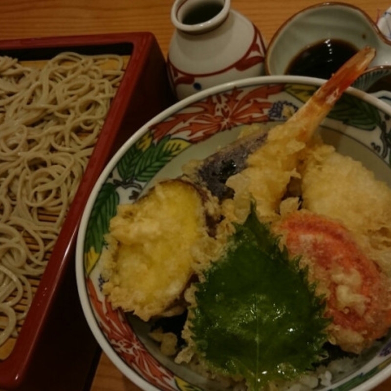天丼(明月庵 ぎんざ田中屋 銀座本店)