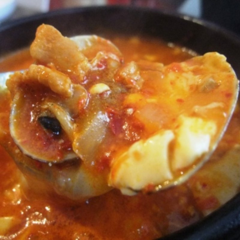 チーズスンドゥブ(明洞純豆腐 新大阪店)