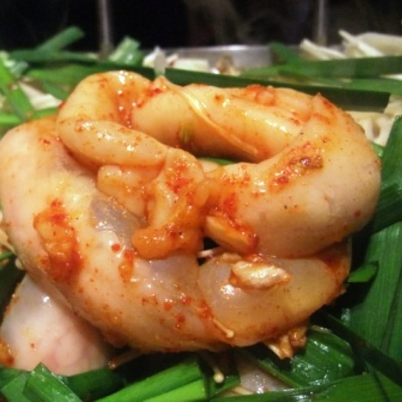 国産マルチョウ一本焼(明洞純豆腐 新大阪店)