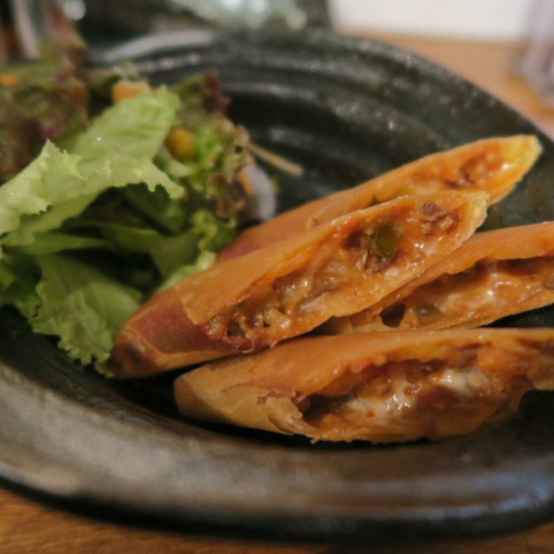 キーマカレー春巻き(明石麦酒工房 時)