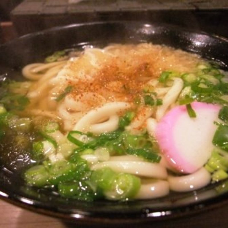 名物肉めしセット(昔ながらのうどん ふじ)