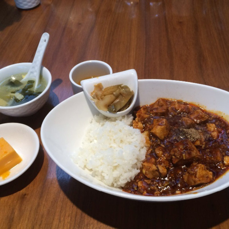 ランチ麻婆豆腐(星海鮮酒家 晴海店)
