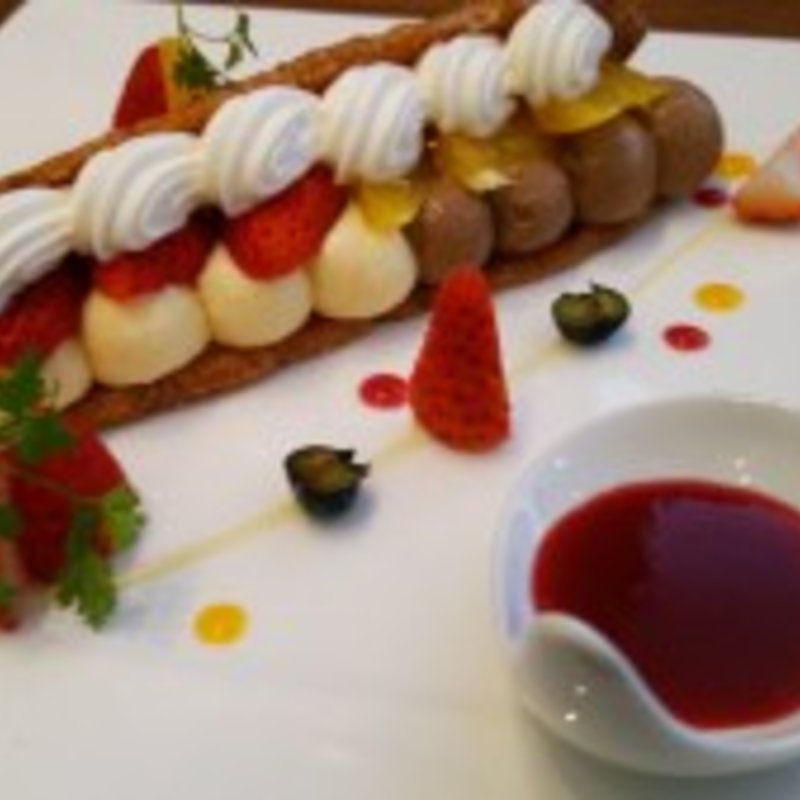 うなぎパイV.S.O.P.のクリームサンド (春華堂 カフェサロン （シュンカドウカフェサロン うなぎパイファクトリー）)