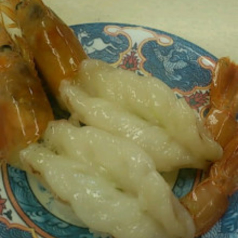 有頭 赤海老(昭和匠寿司藤沢店)