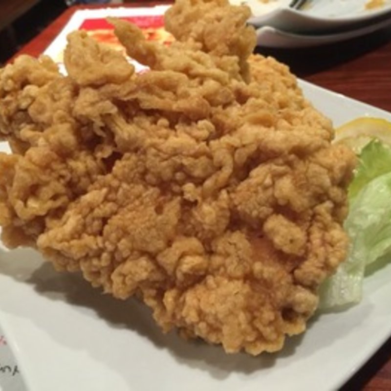 とり玉天丼(普通の食堂いわま)