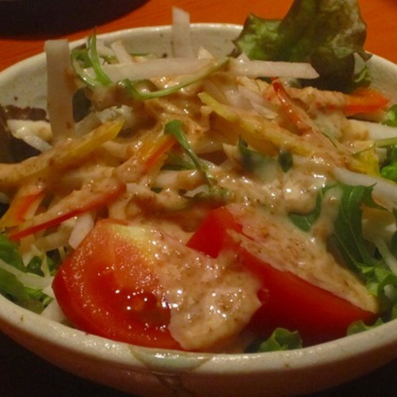 サラダ(晴れる家 種池亭 （ハレルヤ）)