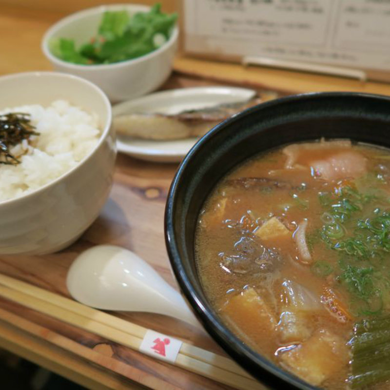 豚汁定食(晴レ男 )