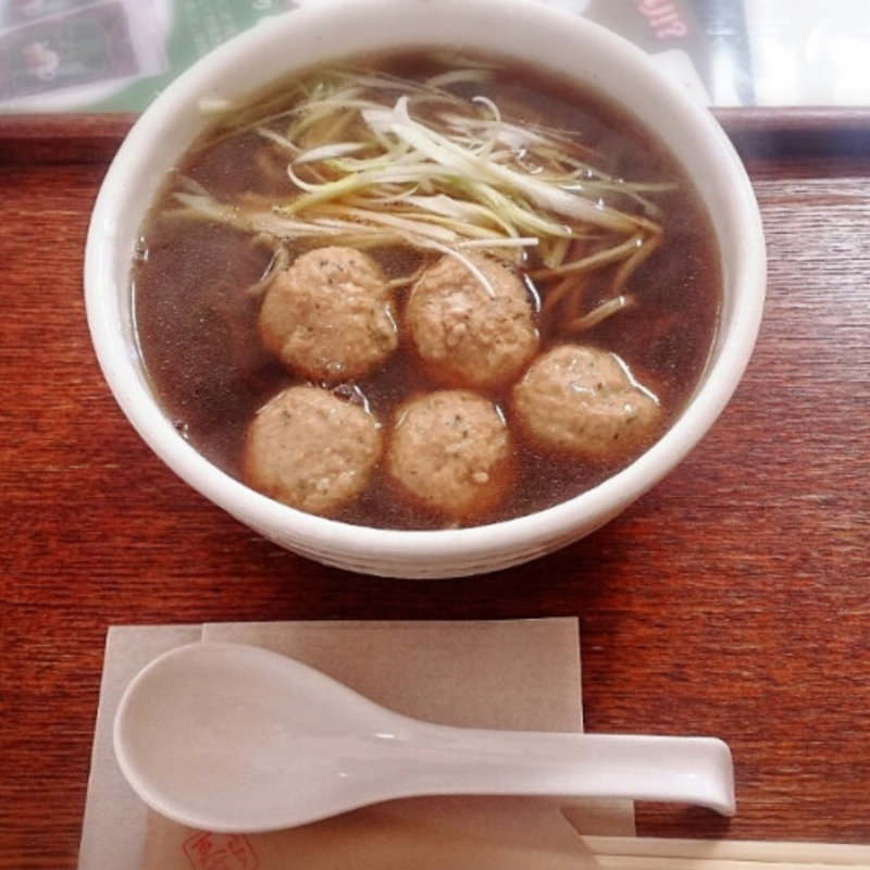 鶏つくね蕎麦(更來 （サライ）)