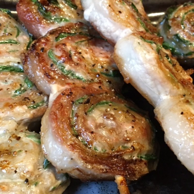 ニラ巻き(月とん)