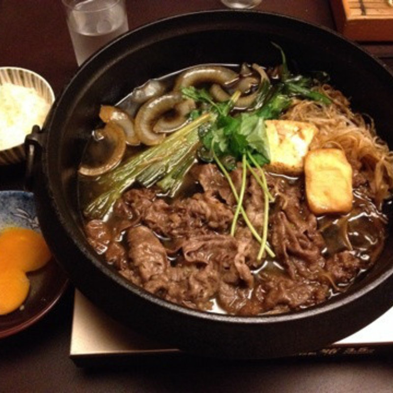 すき焼き(月亭 新宿本店)