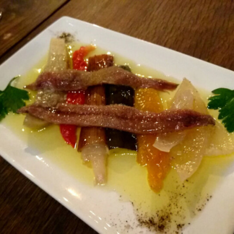 新鮮野菜のピクルス(月島スペインクラブ)