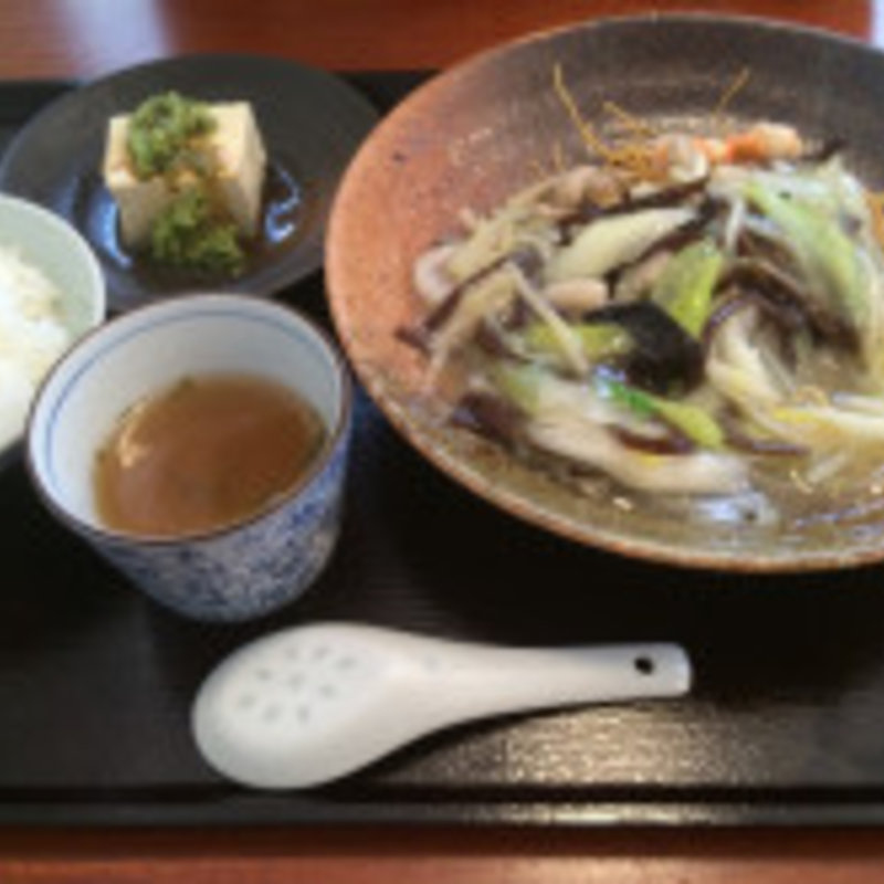 かた焼きそば(中國菜 月泉)