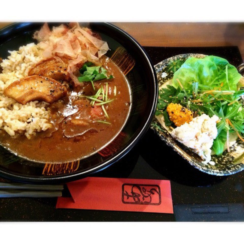 くるま麩カレー(神宮茶処あじゃり)