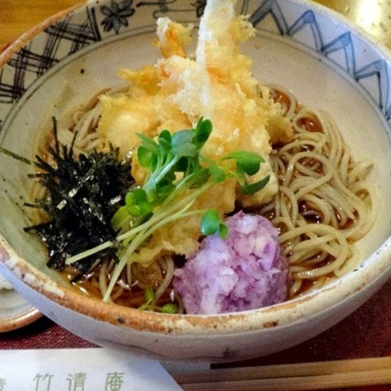 小海老天おろしそば(有限会社竹清庵)