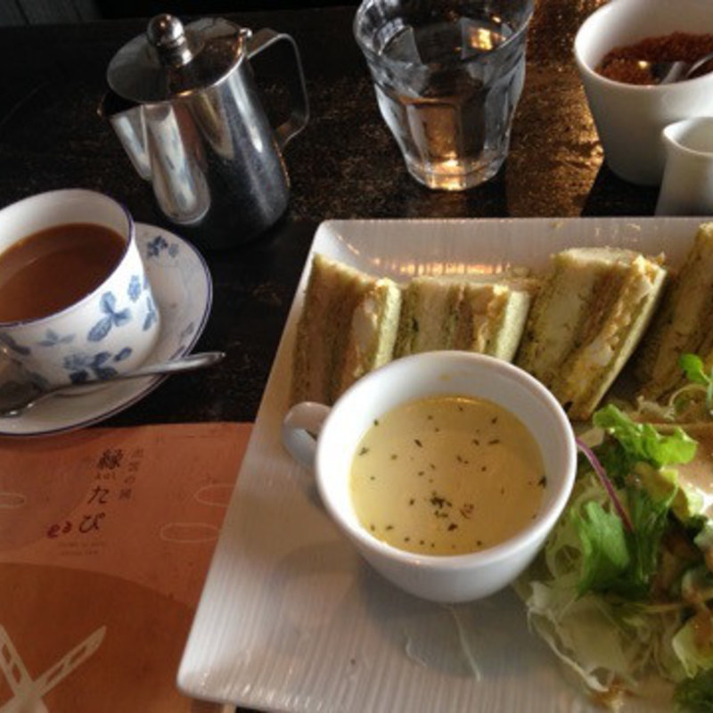 サンドイッチランチ(服部珈琲工房 田和山店)