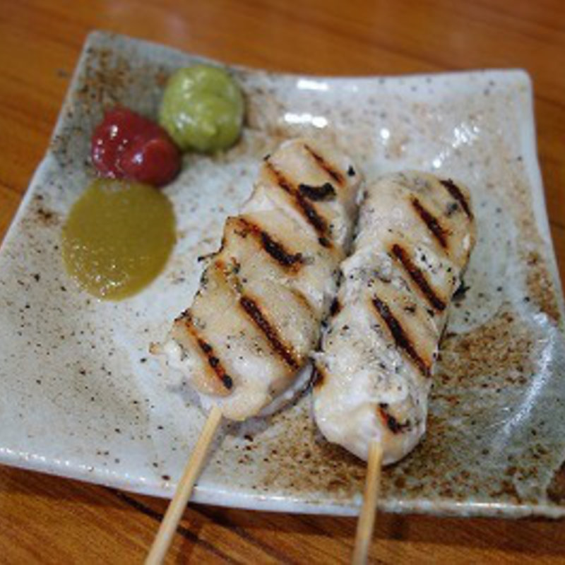 ささみ串(麺屋・朧)