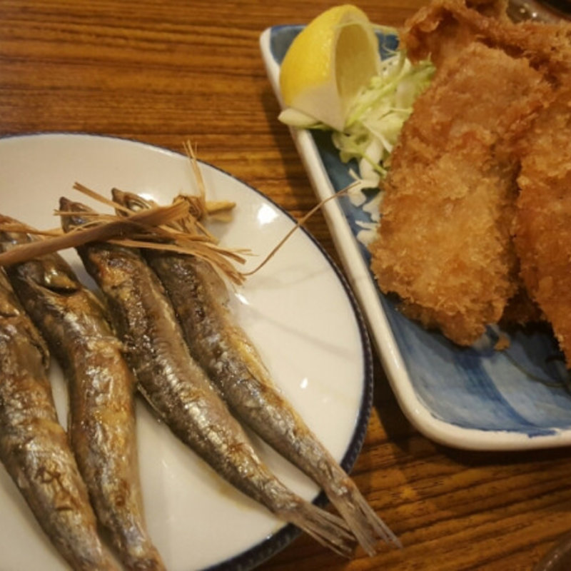 めざし(木場場外市場 まぐろ祭)