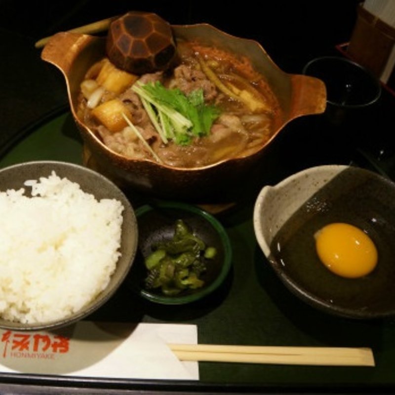 和牛ロース鍋(本みやけ 阪急三番街店 （ほんみやけ）)