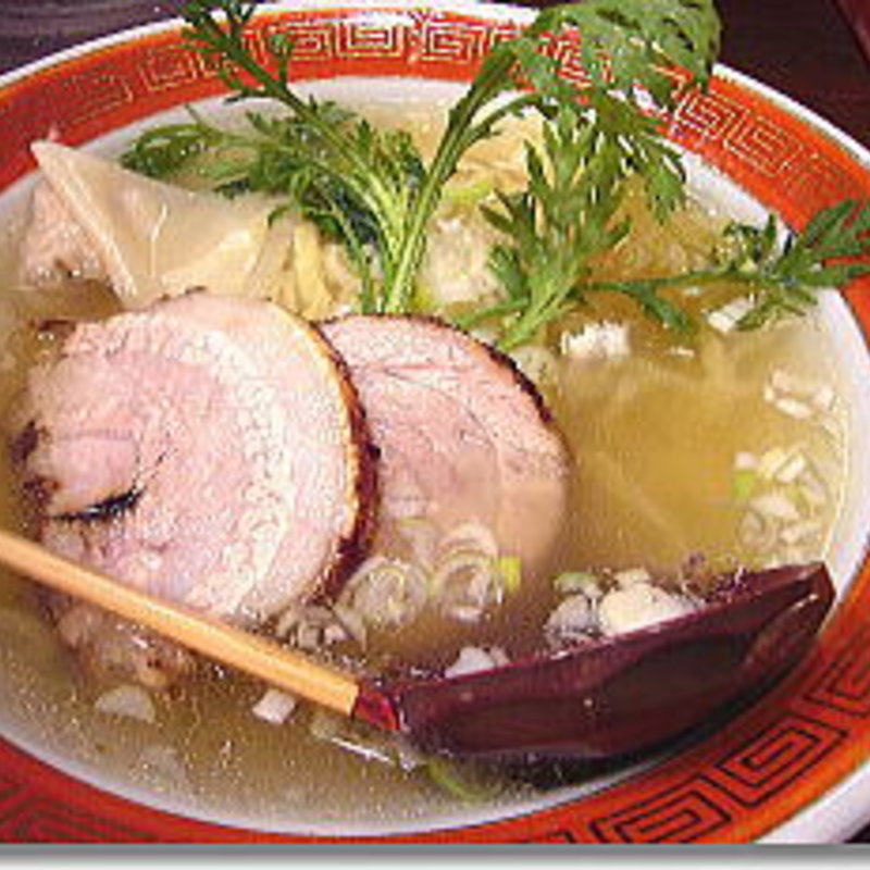 本丸塩らー麺(本丸亭)