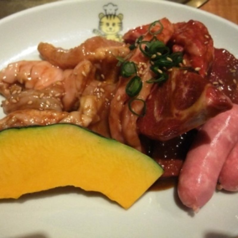 ホルモン焼定食(本家とらちゃん)