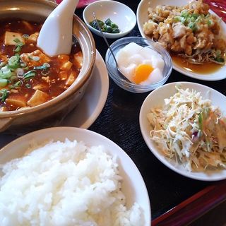麻婆豆腐定食(本格台湾料理　興旺楼)