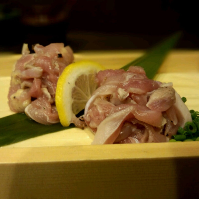 たたき(本格焼鳥 大名 へて)