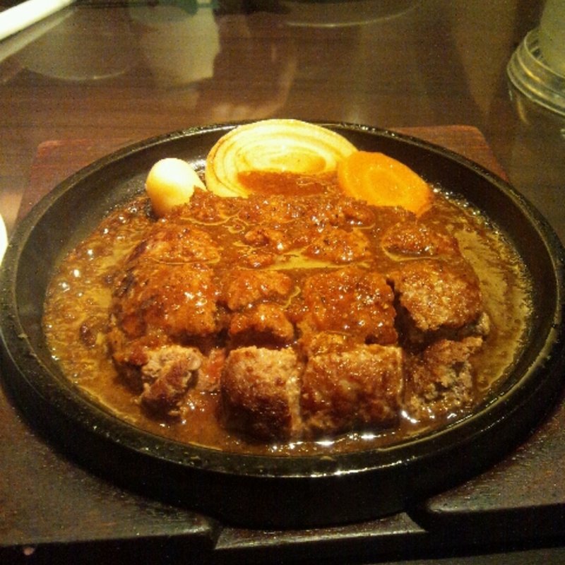 ハンバーグ(札幌牛亭琴似店)