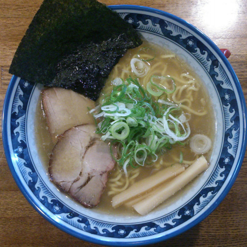 手もみラーメン　醤油(自家製麺 手もみラーメン 来楽軒 みよし店)