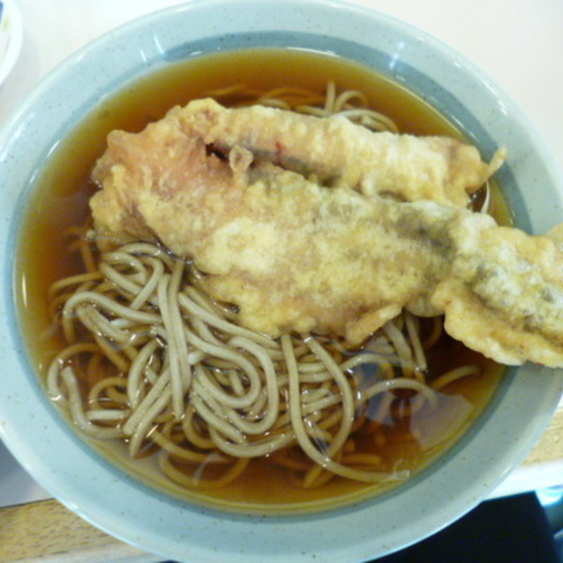 ゲソ天そば(東 （アヅマ）)