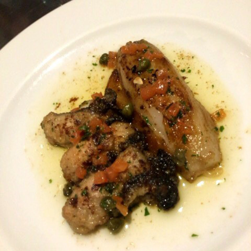 牡蠣のムニエル(東京オイスターバー)