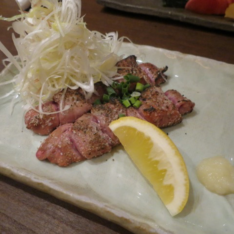 炙りレバー(東京やきとり亭 銀座店)