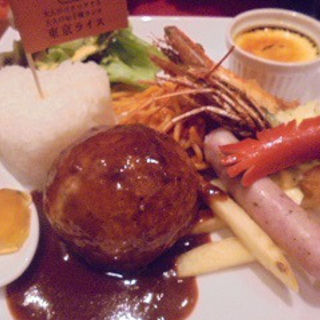 ハンバーグ(東京ライス （【旧店名】The Tokyo Dining）)