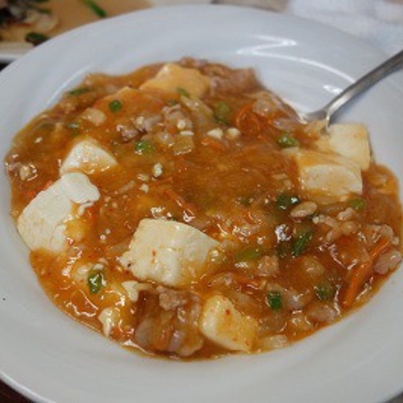 麻婆豆腐(東山食堂)