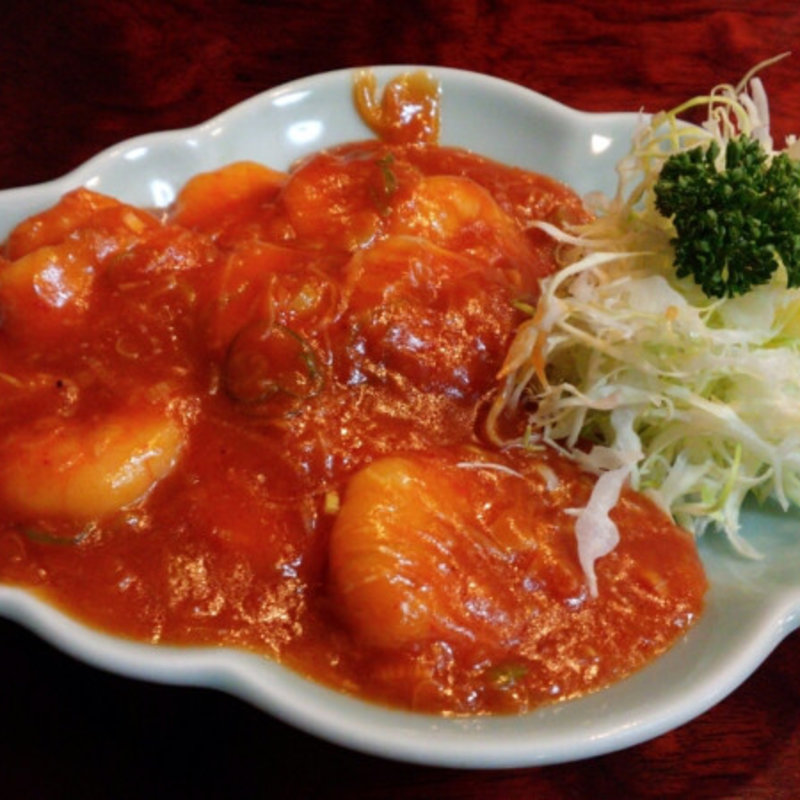 海老チリ(東峰飯店 )