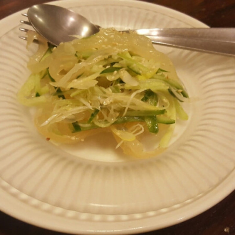 クラゲの上海風(東方廳 浜松町店)