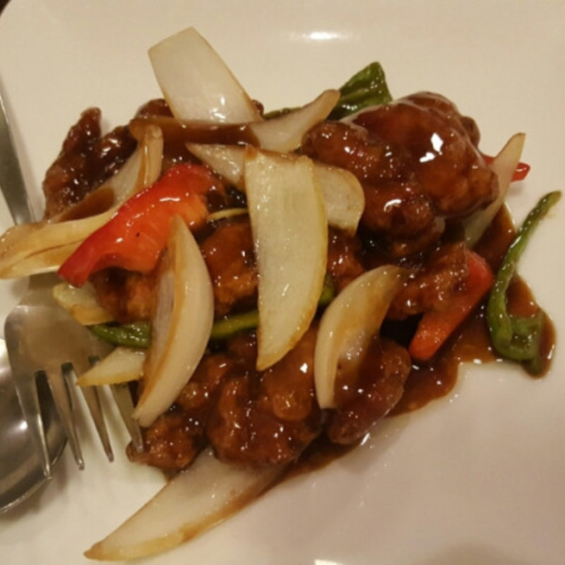 黒酢の酢豚(東方廳 浜松町店)