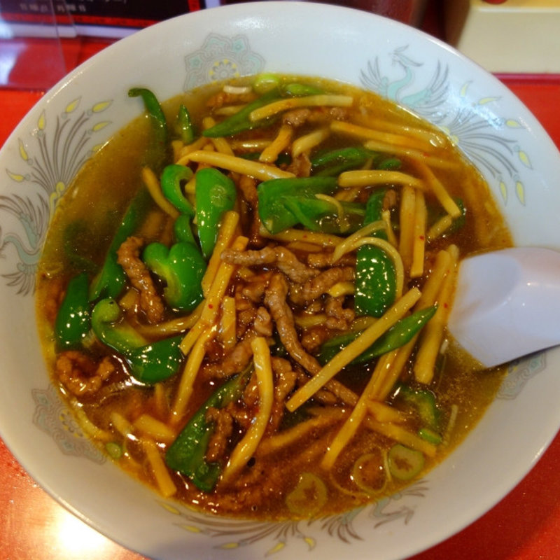 肉そば(中華料理東東(トントン))