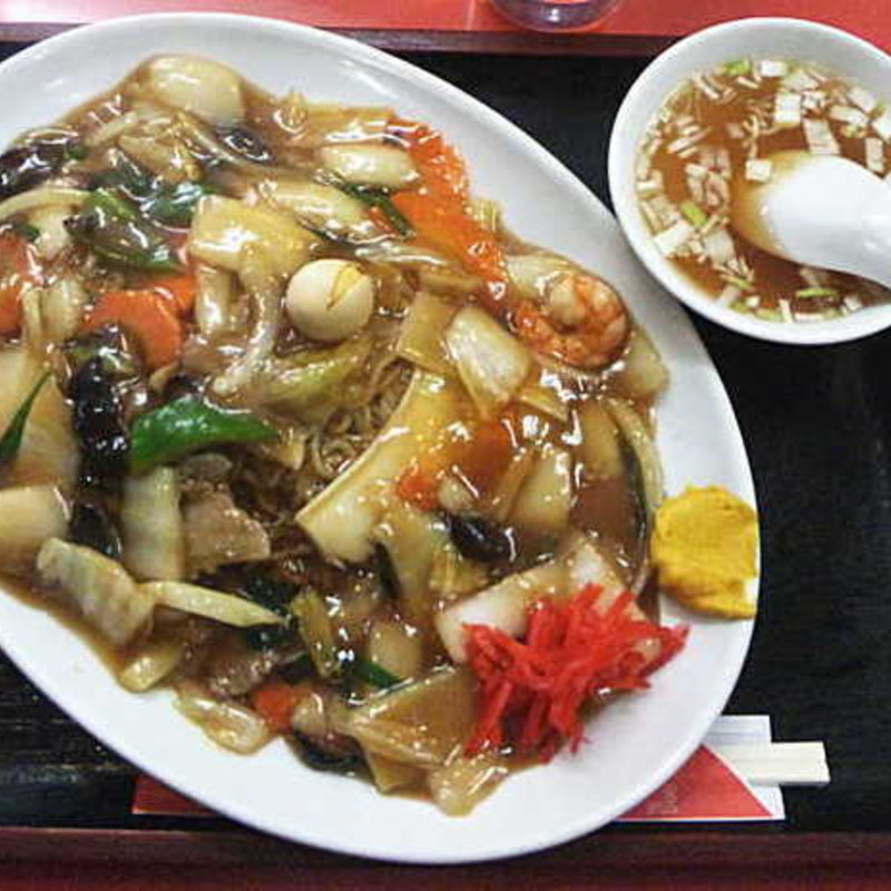 五目焼そば(東洋軒 木町通店)