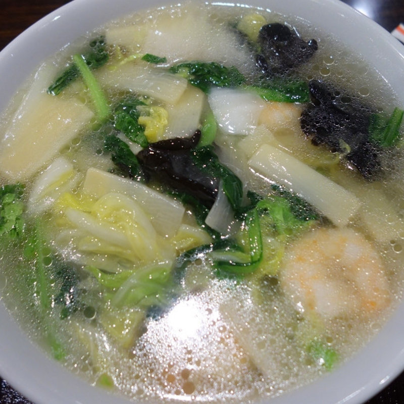 海老入りそば(東魁楼)