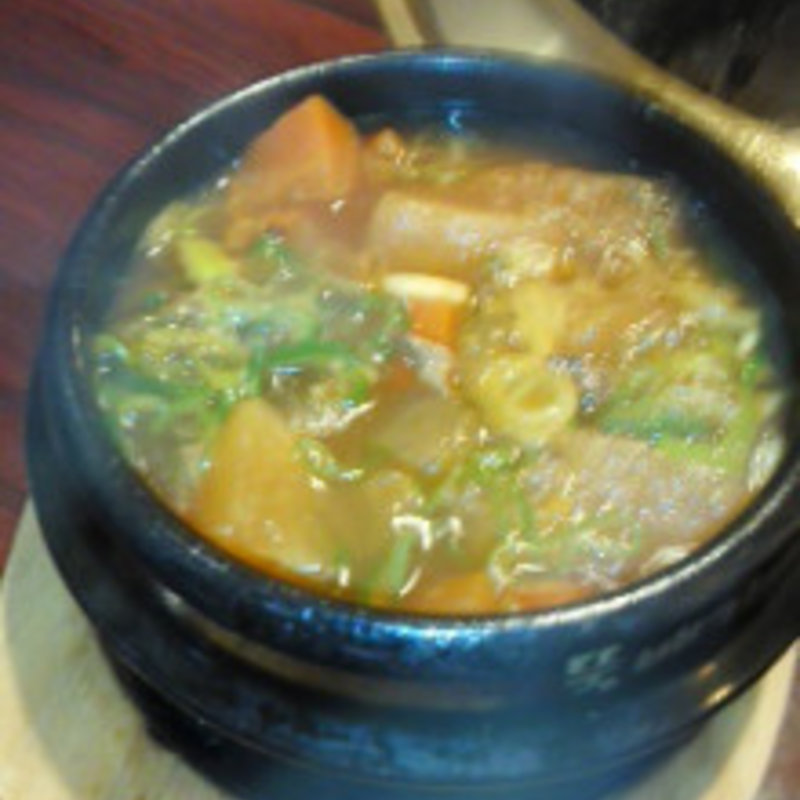 牛煮込み定食(松の木)