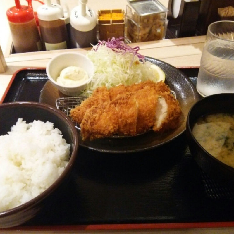 ささみかつ定食(松乃家 名谷店 )