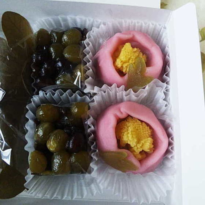 白餡の牡丹(松家製菓本舗 )